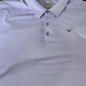 Callaway Men's Lavender Polo Shirt